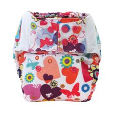 Mommy Mouse Kapsová plienka SILKY COTTON-Kvietky